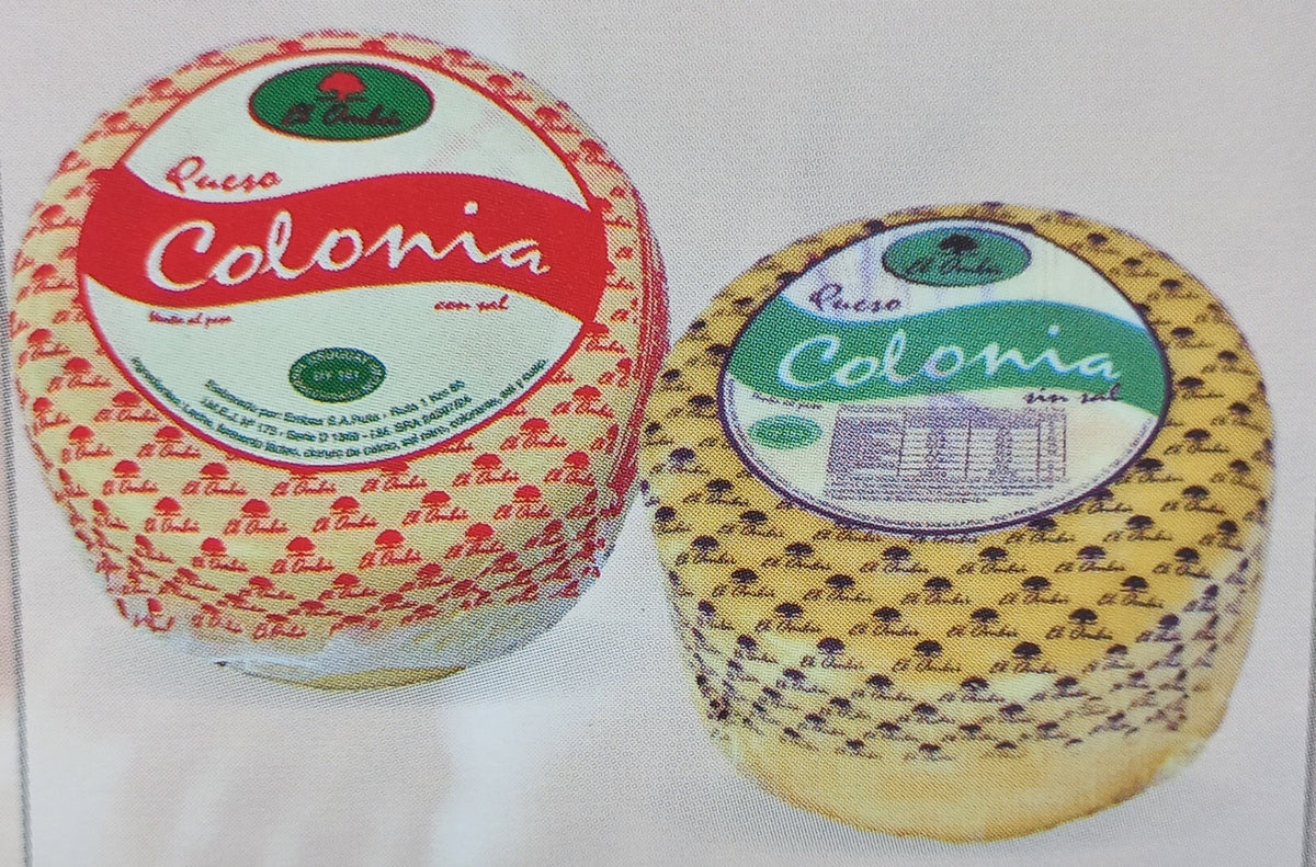 Queso Colonia sin sal horma al vacio