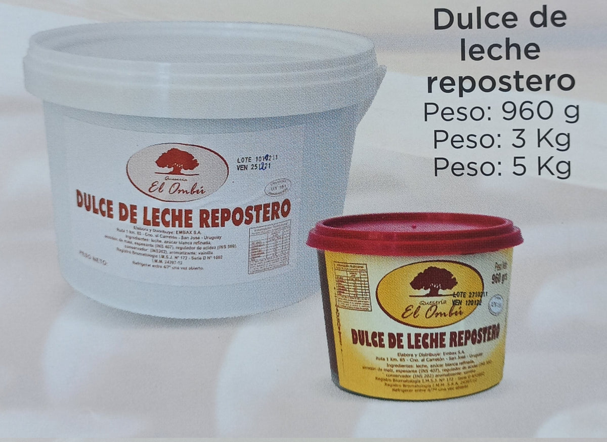 Dulce de leche Repostero 960g