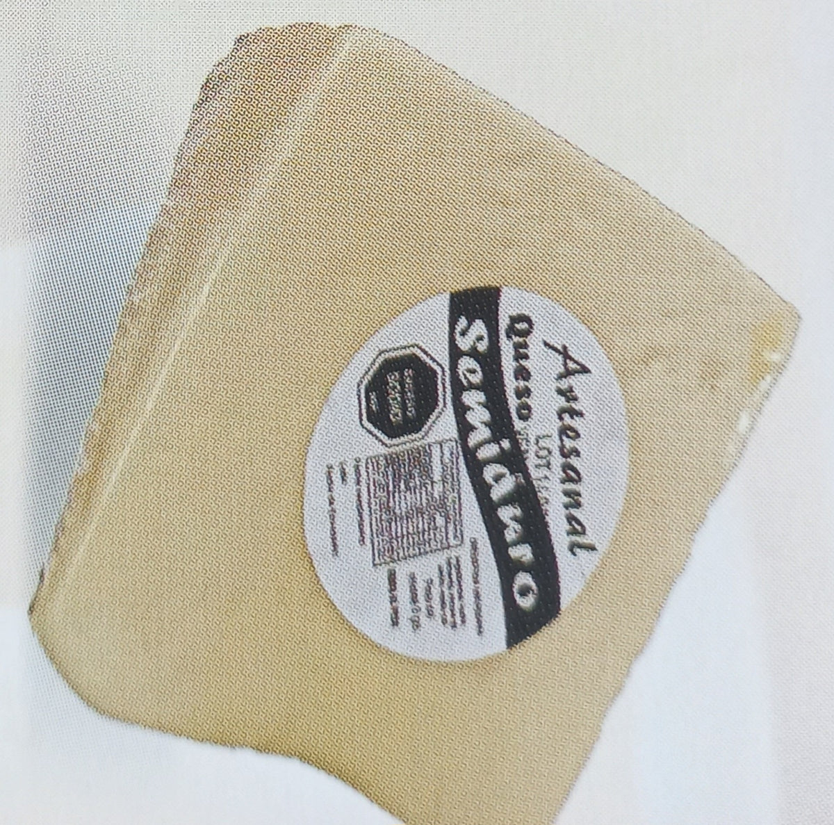Queso SemiDuro fraccion al vacio